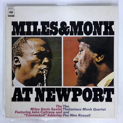 Miles Davis Miles & Monk At Newport Cbs/sony 15ap541 Japan Vinyl Lp • $5.99