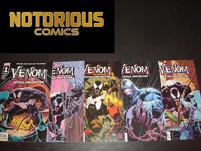 Venom Lethal Protector 1-5 Complete Comic Lot Run Set Michelinie Marvel • $22.49