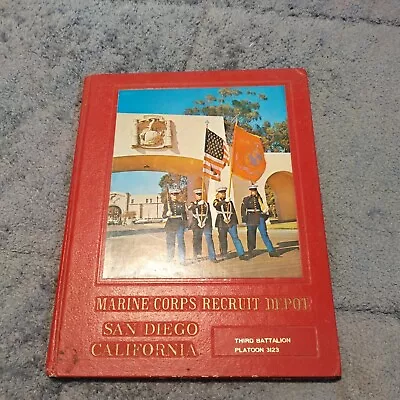 1975 Marine Corps Recruit Depot Yearbook San Diego 3rd Battalion Platoon 3123 • $18.99