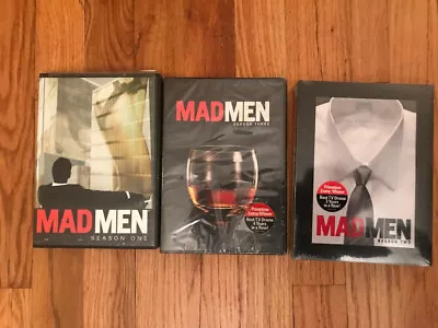 Mad Men DVDs Season 1 2 3. Seasons 2 And 3 Both Sealed • $12