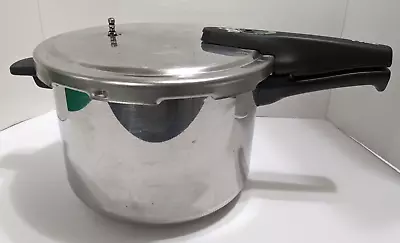 T-Fal 2 Safe Stove Top 6 Liter Pressure Cooker With Lid & Gasket No Jiggler • $16.98