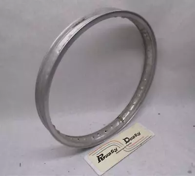 Vintage San Remo Aluminum 40 Spoke Motorcycle Wheel Rim 2.25x19  2.25 X 19 #10 • $159.99