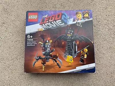 LEGO The LEGO Movie 2: Battle-Ready Batman And MetalBeard (70836) • $20