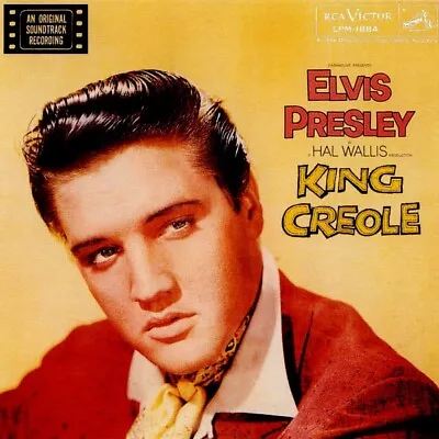 Elvis Presley- King Creole Rock Soundtrack 1958 LPM-1884 Vinyl 12'' • $16.99