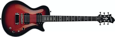 Hagstrom ULSWE-BGB Ultra Swede Electric Guitar (Burgundy Burst) • $735.18