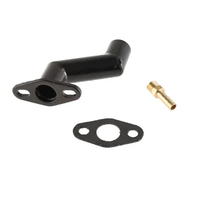 32-40mm Black Offset Intake Manifold Gasket For 49cc 66cc 80cc Motorized Bicycle • $6.99