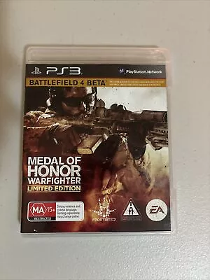 Medal Of Honor Warfighter Limited Edition - PlayStation 3 -  PS3 Game • $12.09