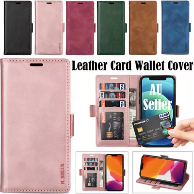 $3.25 • Buy Flip Leather Wallet Case Cover For Samsung Galaxy Note 20 Ultra 8 9 10 Plus Lite