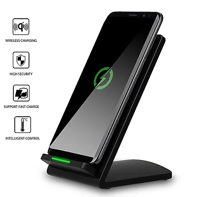 10W/7.5W/5W Fast Wireless Charger Stand For Galaxy S20U S10+ S9 Note10+ Note9 • $56.04
