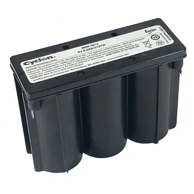 EnerSys Cyclon 0859-0012 6V 8Ah (10h) Lead Monobloc - Exercise Bike Battery • £45.99