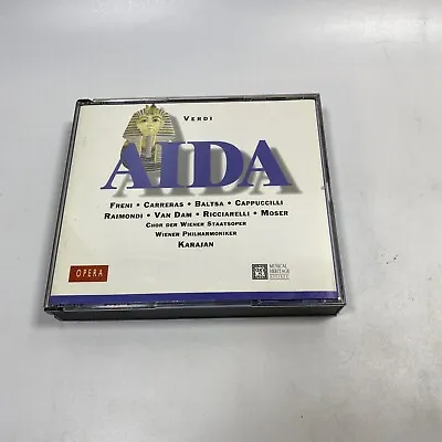 VERDI AIDA CD Musical Heritage Society OPERA Herbert Von Karajan • $5.82