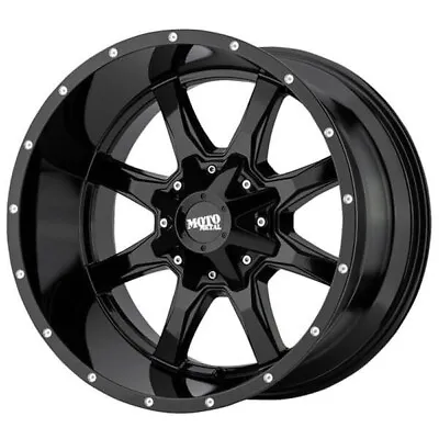 16x7  Moto Metal Wheels MO970 Gloss Black With Milled Lip Off-Road Rims (4pcs) • $588