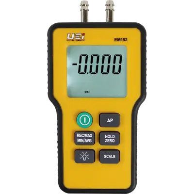 UEi Test Instruments Em152 Dual Differential Input Manometer9V • $135