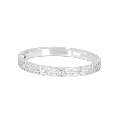 £32999 • Buy Cartier Pave Love Bangle Comj702