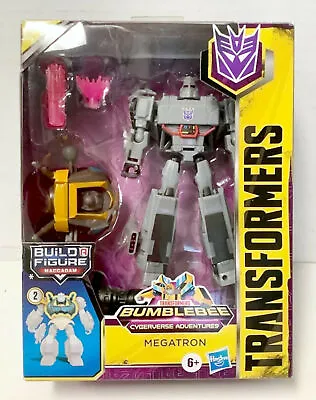 NEW Hasbro E7097 Transformers Megatron Deluxe Action Figure Bumblebee Cyberverse • $33.20