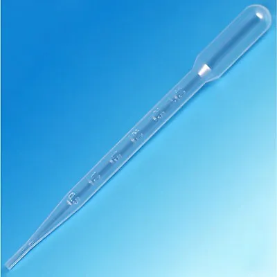 50 Transfer Pipettes 7ml Graduated Lab Dropper Model Paint Dye Globe Scientific • $8.68