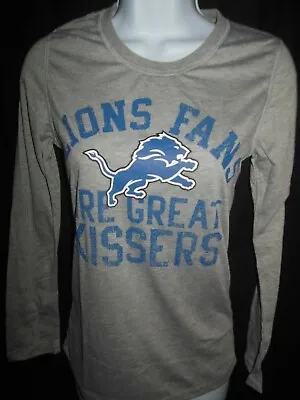 $10.99 • Buy Detroit Lions NFL Women's Junior Size L/S Shirt By Victoria's Secret