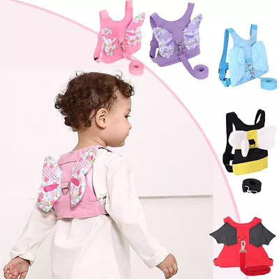 £6.39 • Buy Child Strap Belt Keeper Reins Aid Baby Safety Toddler Wing Walking Harness