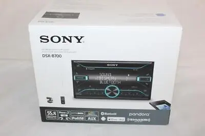 Sony DSX-B700 Built-in Bluetooth - In-Dash Digital Media Receiver - Black    NEW • $109.95