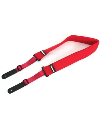 Ibanez Japan Guitar Bass Strap POWERPAD GSF50 Red For Acoustic Electric • $22.99