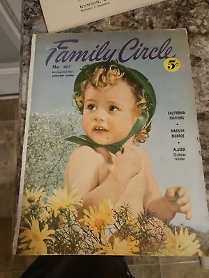 Family Circle May 1953 Interview With Marilyn Monroe • $20
