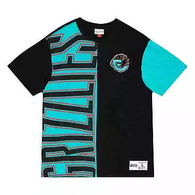 Men's Mitchell & Ness Black NBA Vancouver Grizzlies Play By Play 2.0 S/S T-Shirt • $39.95