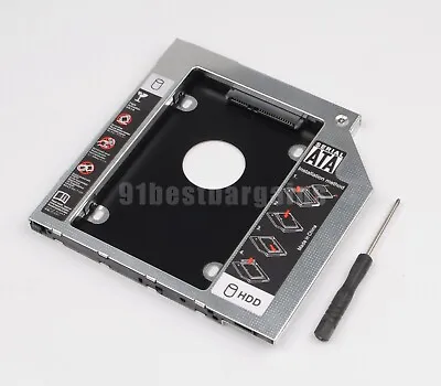 2nd HDD SSD Hard Drive Caddy For Macbook 13  A1181 2006 2007 2008 678-0567A DVD • $6.99