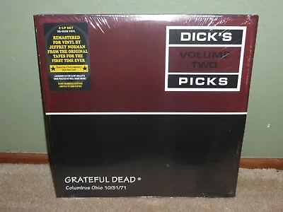 Dicks Picks Vol. 2 Columbus Ohio 10/31/71 Grateful Dead 2 LP Vinyl Ltd Ed New • $80