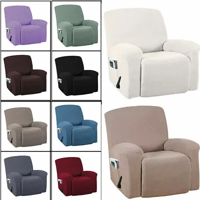 $33.59 • Buy 1Seat Sofa Covers Stretch Chair Recliner Couch Cover Elastic Slipcover Protector