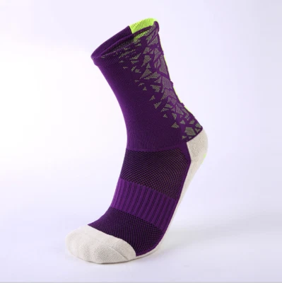 $8.46 • Buy Mens Trainer Sport Anti Slip Socks W/Grip Soccer Football Basketball Socks Size