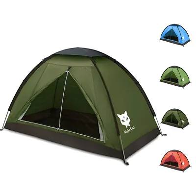 Waterproof One Man Tent Backpacking Hiking Camping Tent Sun Shelter Best New • $49.98