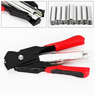 Type M Nail Ring Pliers Hog Ring Pliers With 2500 C Clips Seat Covers Repair • $38.01