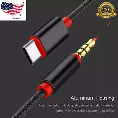$3.24 • Buy Type C Audio Cable USB Type-C Male To 3.5mm Jack Male Car AUX Audio Adapter