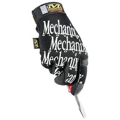 MECHANIC Gloves ORIGINAL BLACK Mechanic Multipurpose WORK Maintenance Repair • £24.39