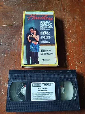 Heathers VHS VCR Video Tape Movie Used Christian Slater StarMaker 1991 • $12.74