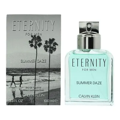 Calvin Klein Eternity For Men Summer Daze Eau De Toilette 100ml Spray For Him • £27.95