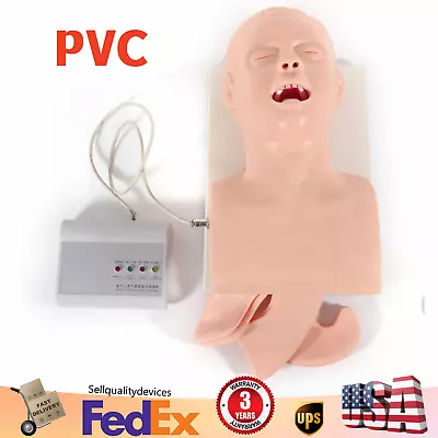 $208.05 • Buy Airway Management Trainer Manikin Teach Model Oral Nasal Intubation PVC