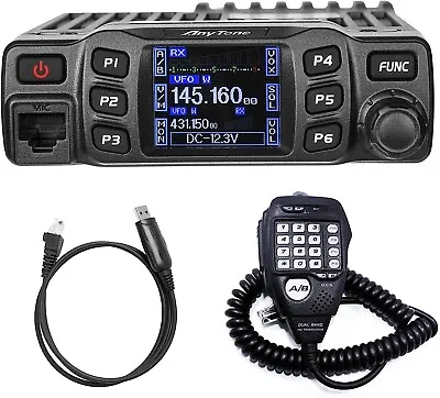 AnyTone AT-778UV Dual Band Mobile Radio 25W VOX With Programming Cable • $129