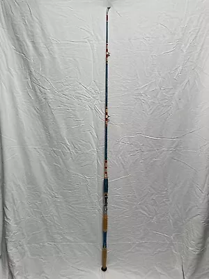 Vintage RARE Ocean Spray By Montague 5' 5  Fishing Rod Pole Blue Saltwater VTG • $49.99