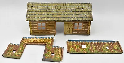 Marx Vintage Fort Dearborn Vintage Tin Playset Parts Cabin Wall Front Gate  • $25.27