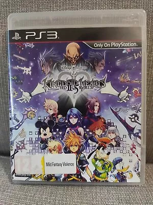 Playstation 3 PS3 - Disney Kingdom Hearts HD II.5 (2.5) Remix • $15