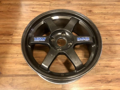 $425 • Buy RAYS 17x7.5” VOLK RACING TE37 4x114.3 +30 Forged 1999 Production 17 7.5 4H JDM