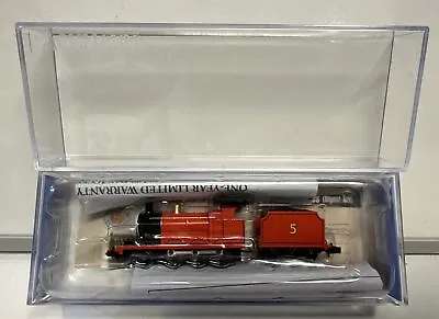 Bachmann N Scale Thomas & Friends James Engine & Tender #58793 • $94.99