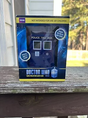 NEW IN BOX Doctor Who TARDIS Projection Alarm Clock • £42.76