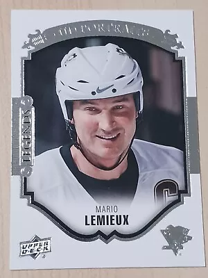 2015-16 Upper Deck UD Portraits Hockey - MARIO LEMIEUX Legends #P-53 • $0.92