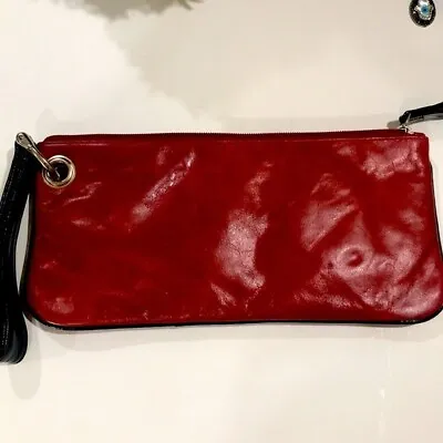 Sophia Visconti Wallet Wristlet Bag Red 11 X 5 • $33