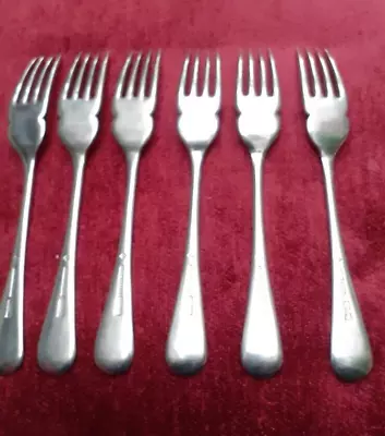 Set Of 6 Vintage Table Forks James  Walker. London.  • £24