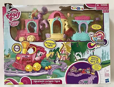 My Little Pony Friendship Express Train Toys R Us Special Ed Extra Cars IN BOX • $169.99