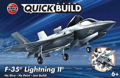 £17.99 • Buy Brand New Airfix Quick Build  Fits The Box  F-35B Lightning II Model Kit.
