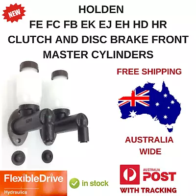 Holden Clutch And Disc Brake Master Cylinders Disc Front Fe Fc Fb Ek Ej Eh Hd Hr • $165